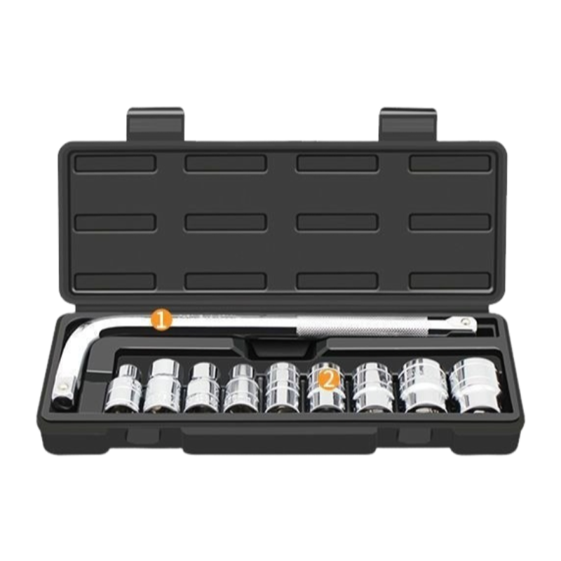 Super Deal Sets: Multi-functional Car Repair 10 PCS Set,  Hexagonal Socket Wrench Sleeve Tool Set