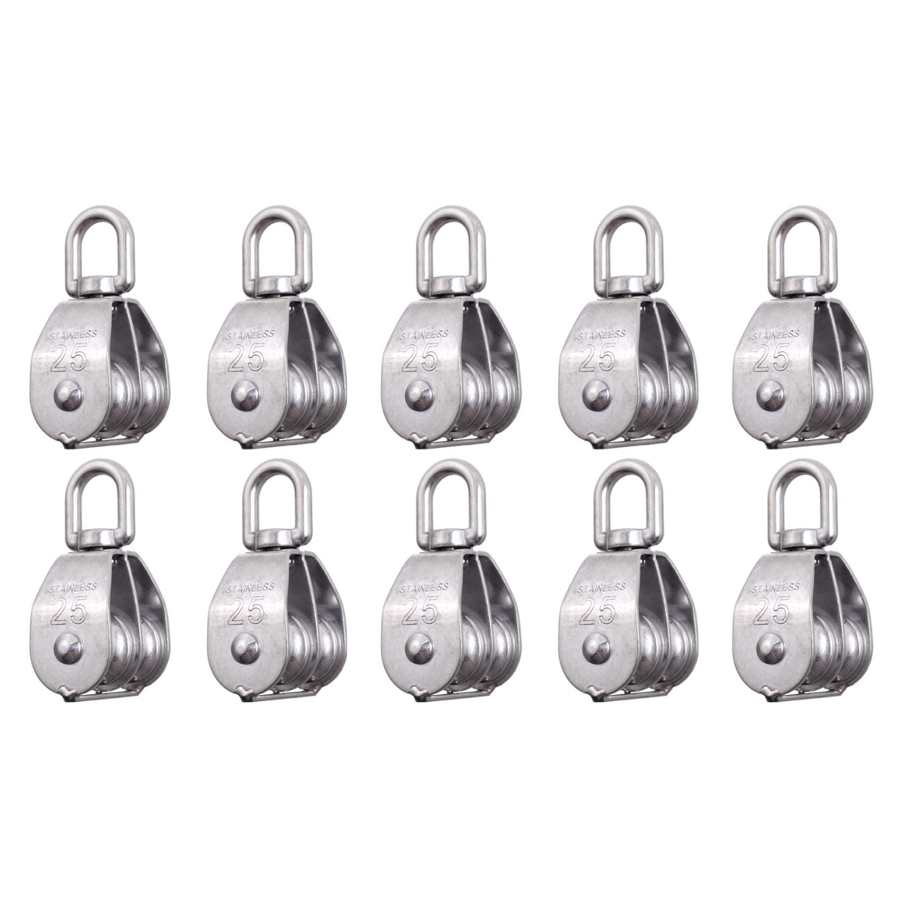 Stainless Steel Lifting Crane Swivel Hook Pulley Block