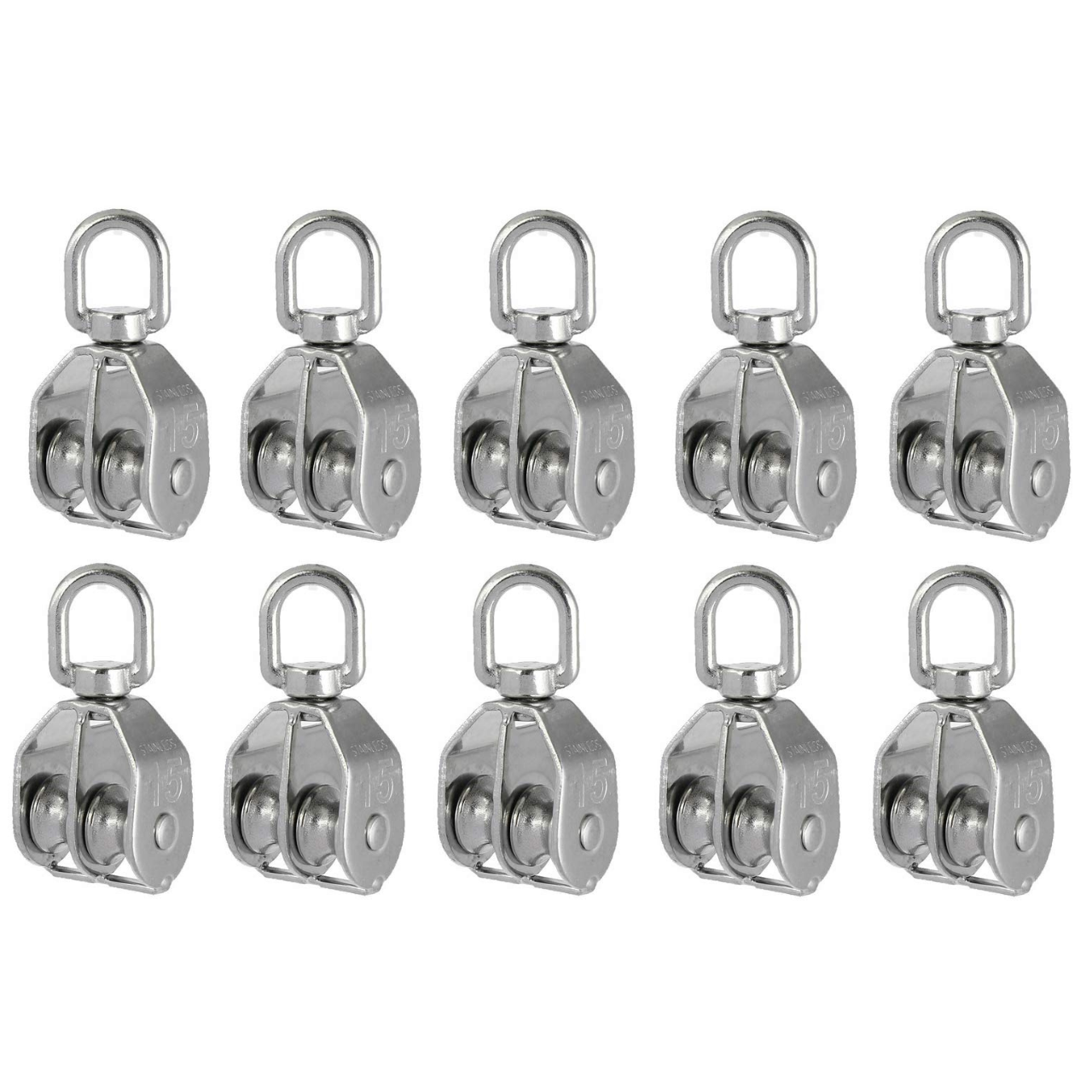 Stainless Steel Lifting Crane Swivel Hook Pulley Block