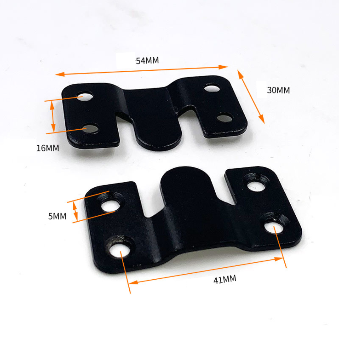 10PCS / Stainless Steel Interlock Hanging Buckle