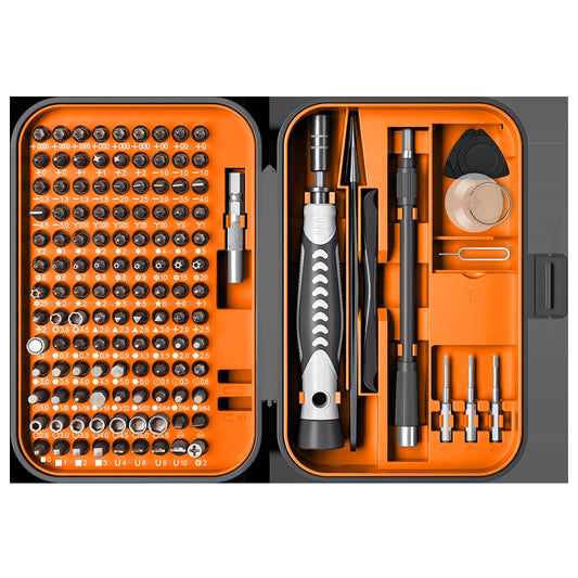 Super Deal Set：130-in-1 Stainless Steel Precision Screwdriver Set