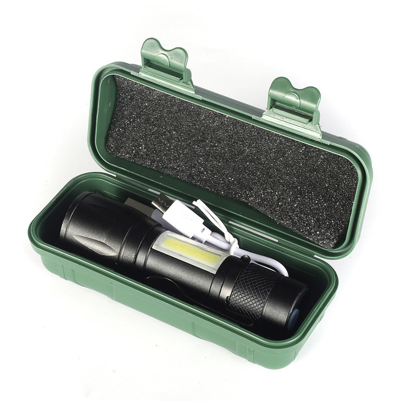 Mini Glare zoom flashlight